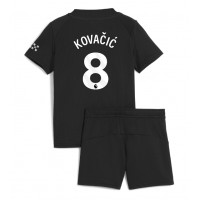Manchester City Mateo Kovacic #8 Vonkajší Detský futbalový dres 2025-26 Krátky Rukáv (+ trenírky)